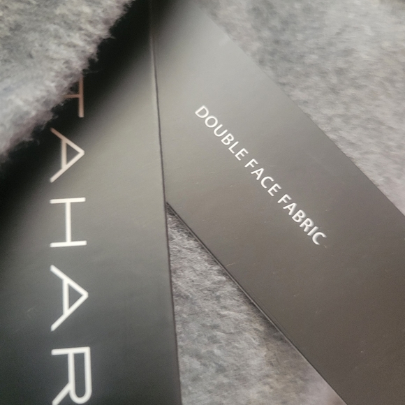 TAHARI DOUBLE FACE FABRIC COAT - Picture 9 of 13